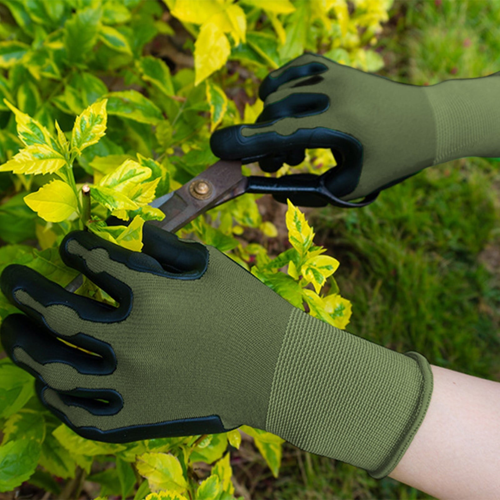 TPE Gardening Gloves – Waterproof & Durable Garden Work Gloves for Planting, Weeding, Outdoor Yard Tasks – Breathable... - Image 2