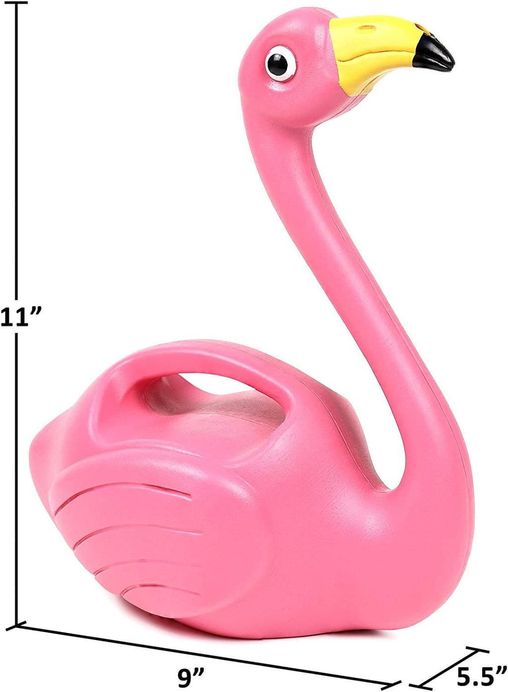 Plant Watering Can Indoor Outdoor Pink Flamingo 0.4 Gallons - Image 2