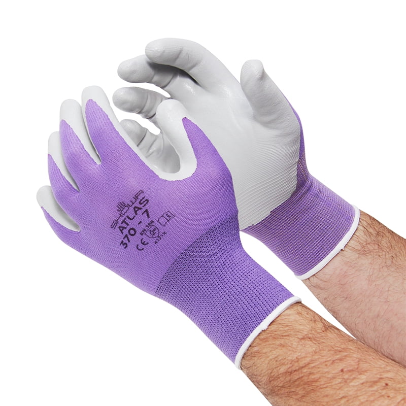 Showa Atlas 370 Garden Gloves 4 Pk Assorted Colors - Size S - Image 3