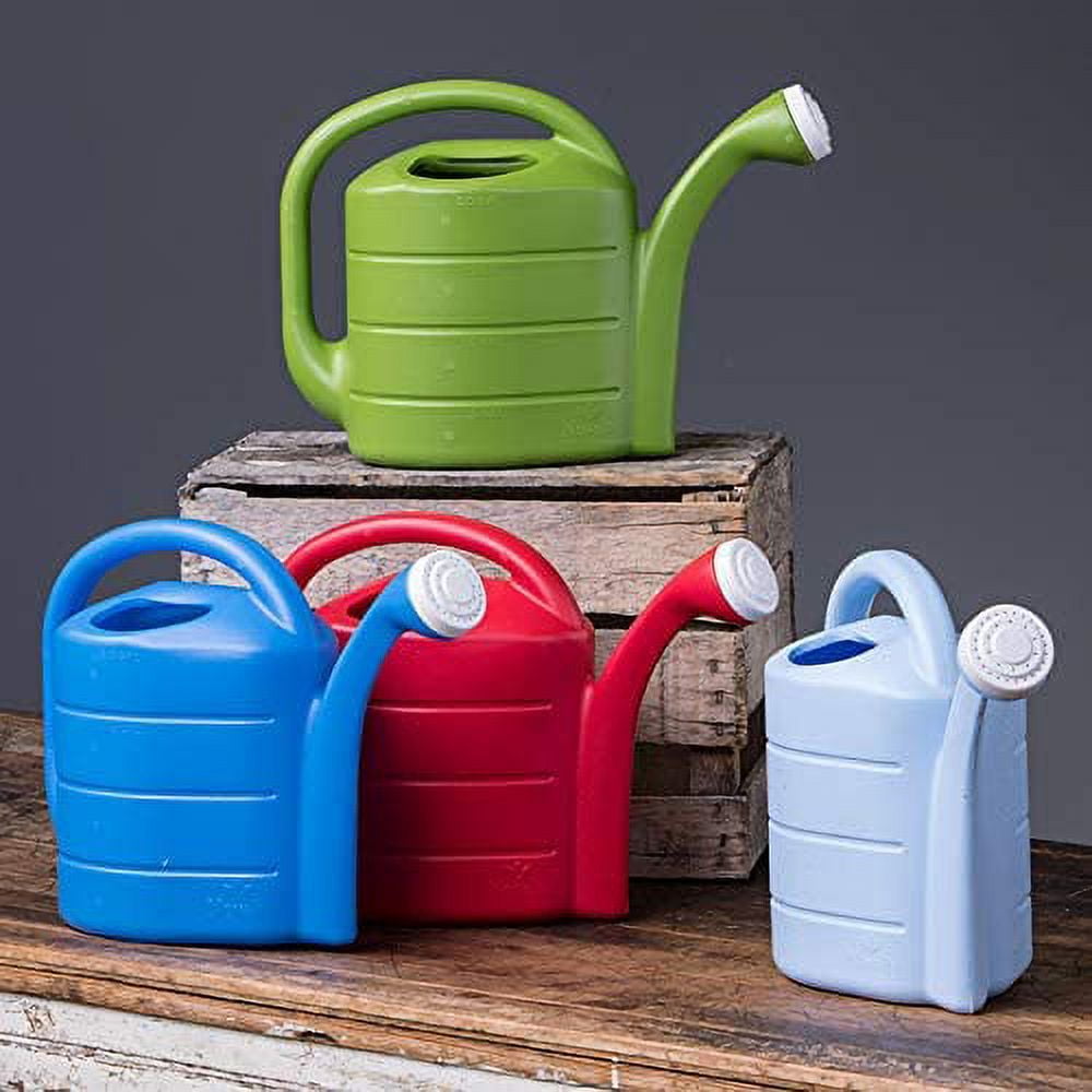 2-Gallon Green Watering Can with Removable Nozzle - Image 4