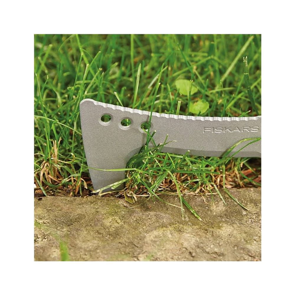 Fiskars 13" Billhook Knife, Serrated Steel Blade Garden Tool with Softgrip Handle, Orange and Black - Image 3
