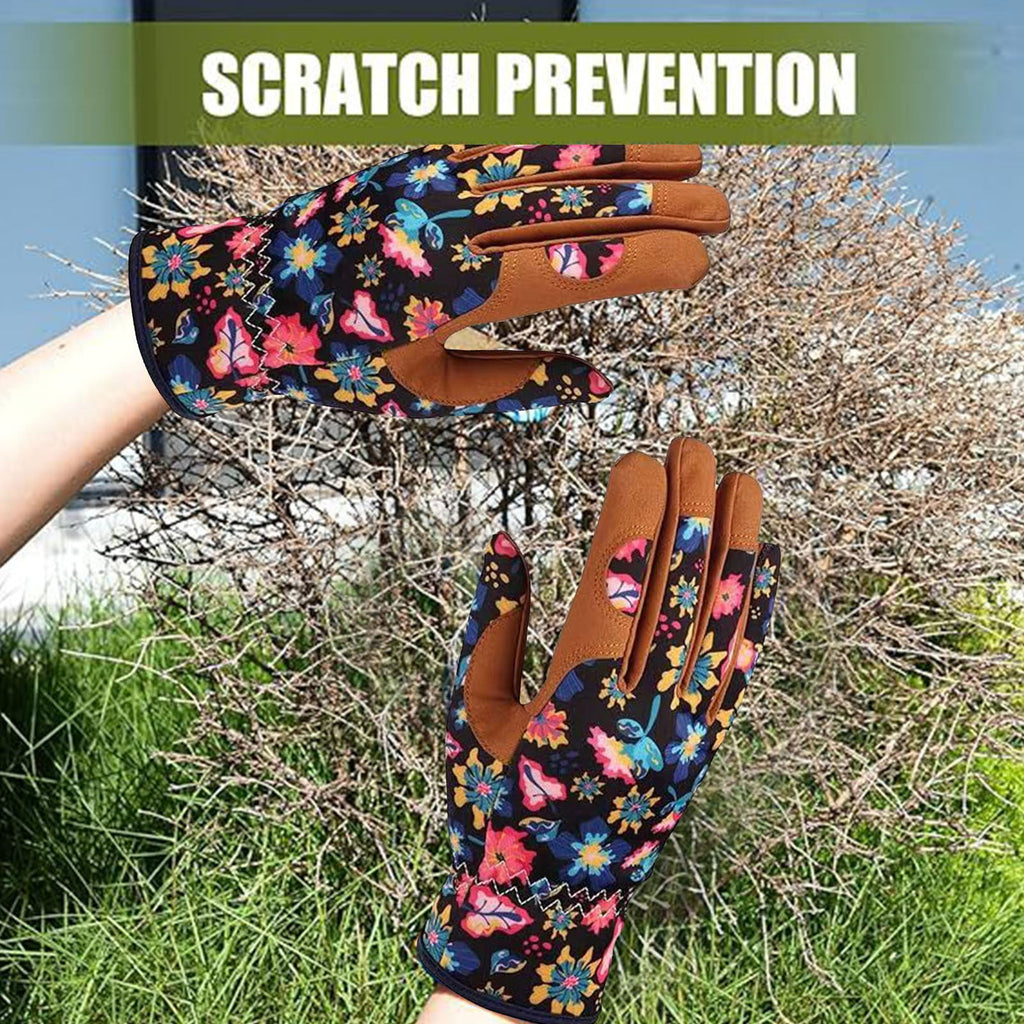 Gloves Medium Clearance! Gardening Gloves for Women Leather Garden Gloves Thorn Proof Outdoor Protective Working Glov... - Image 2