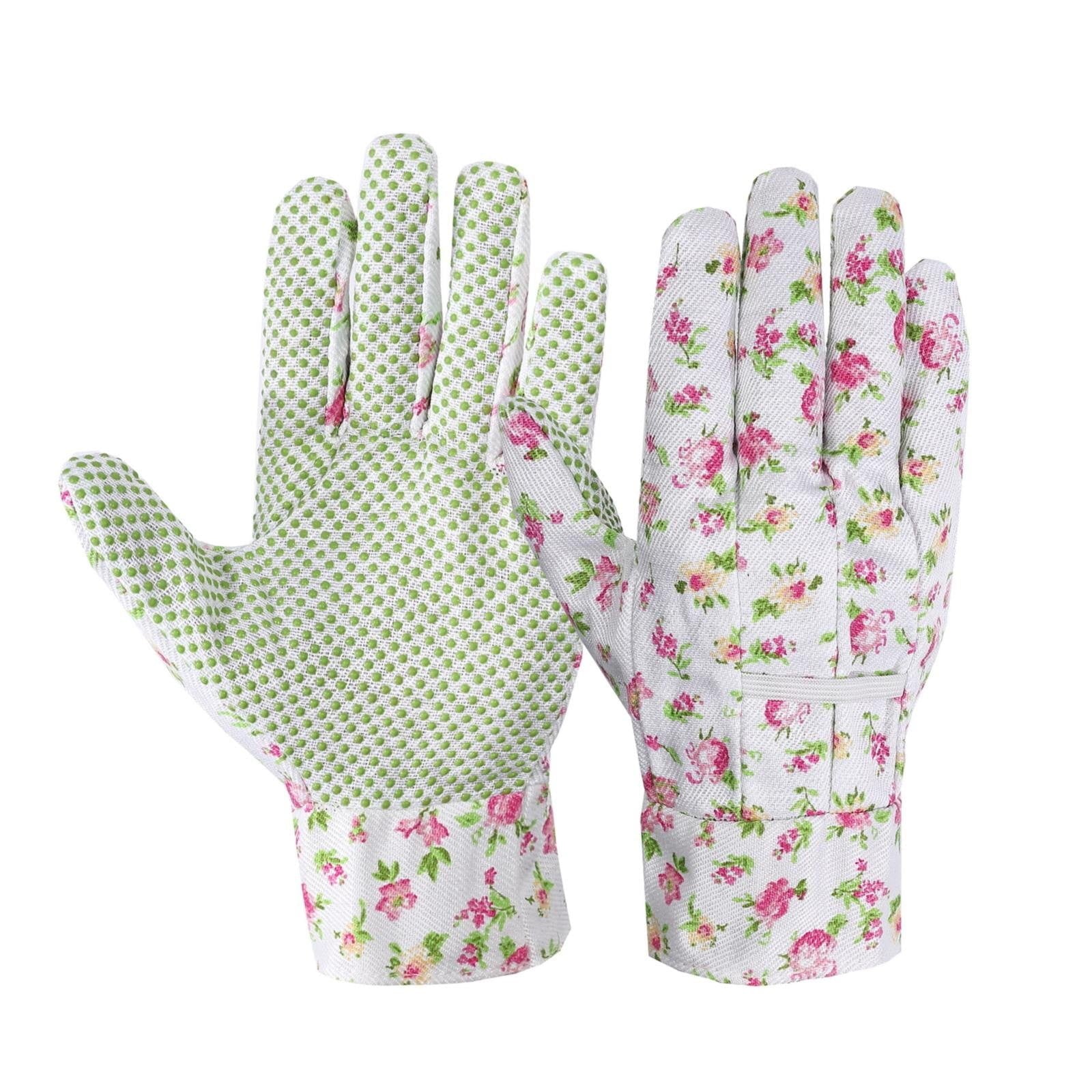 Garden Gloves for Women, Floral Gardening Gloves Ladies Soft Breathable Yard Work Glove Light Working Gloves,gardenin... - Image 4