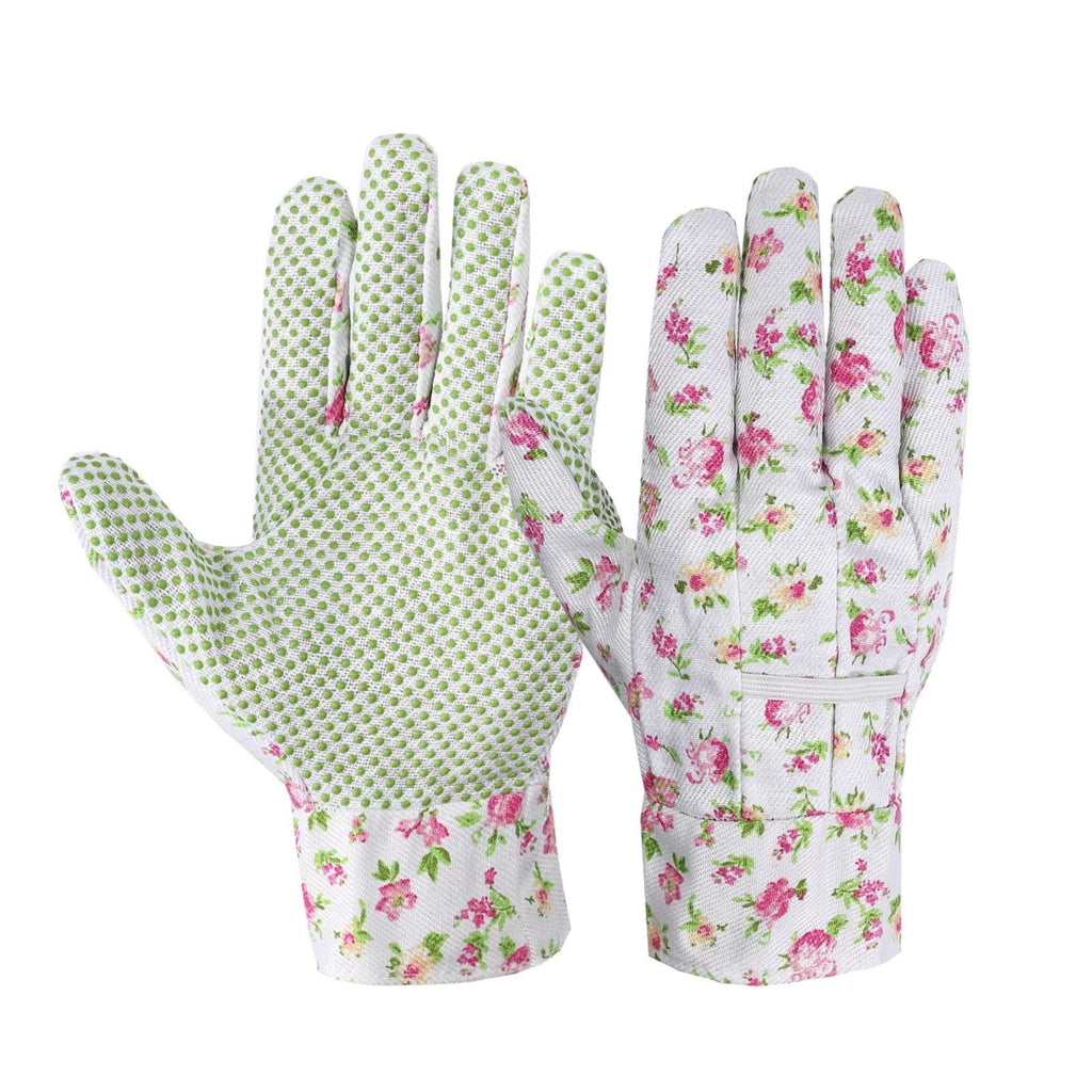 AQITTI Pvcgarden Gardening Gloves Garden Protective Gloves for Ladies, Breathable Rubber Coated Garden Gloves, Outdoor Protective Work Glove - Image 4