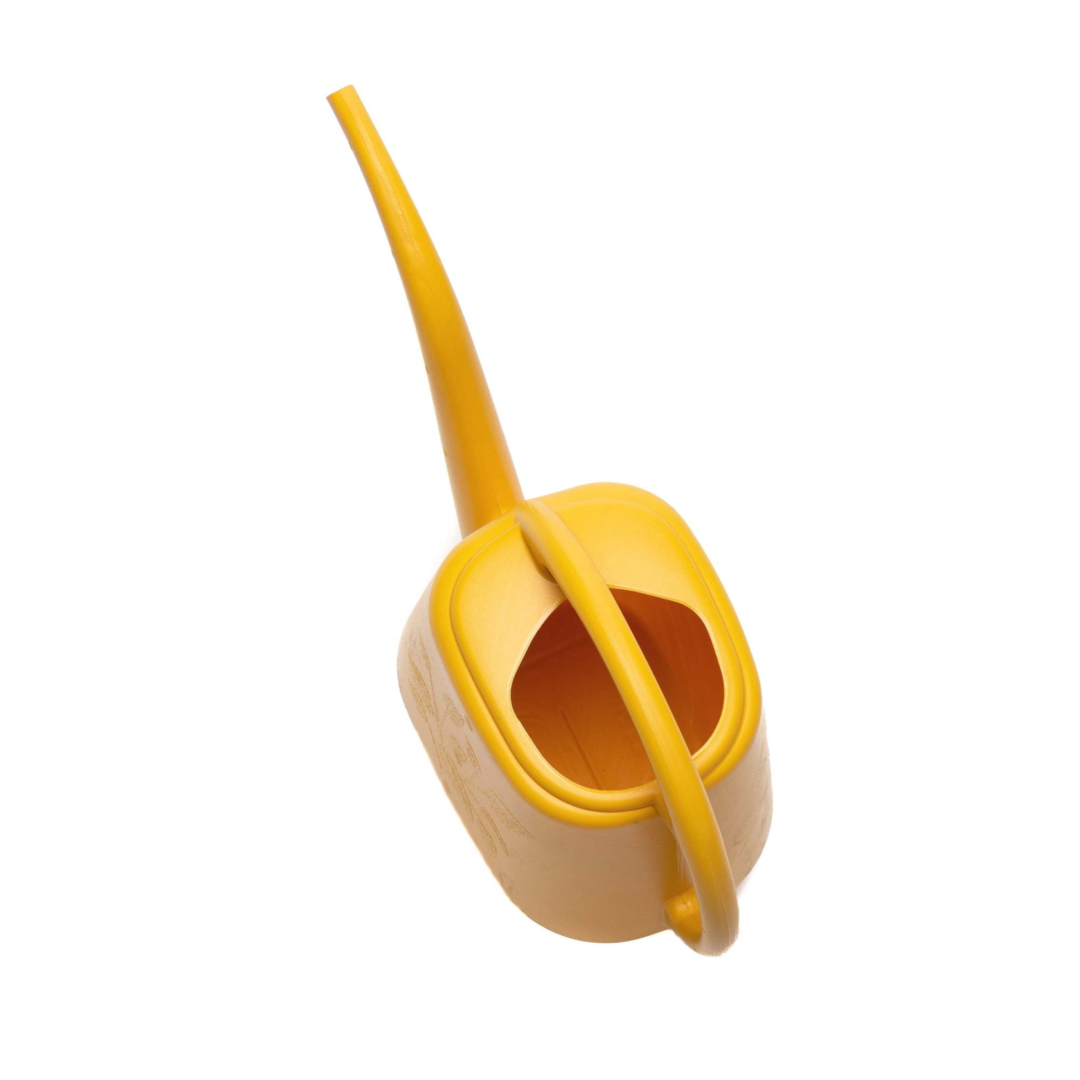 Aqua Rite 56 Fl Oz (.44 Gallon) Earthy Yellow Resin Watering Can for Indoor and Outdoor Use - Image 4