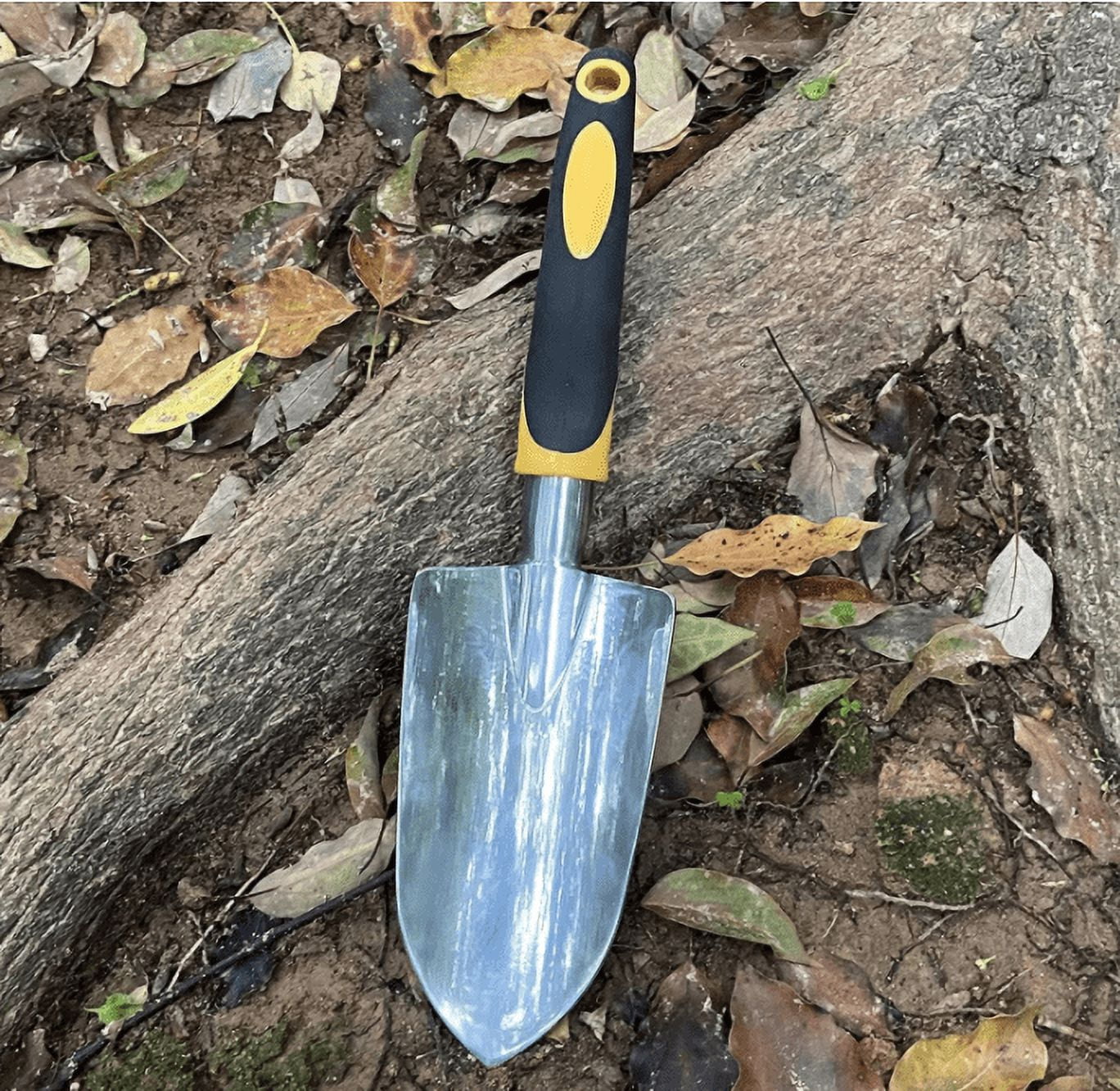 Garden Trowel Hand Shovel, Cast Aluminum Heavy Duty Gardening Tool Potting Tools, Garden Hand Tools for Weeding, Digging, Planting - Image 3
