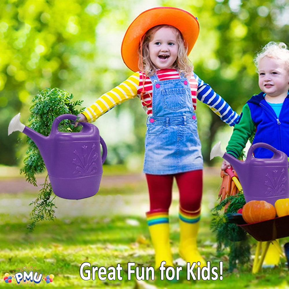 2 Gallon Watering Can - Garden Watering Can for Indoor & Outdoor Plants - Plastic Water Can with Detachable Sprinkler... - Image 5