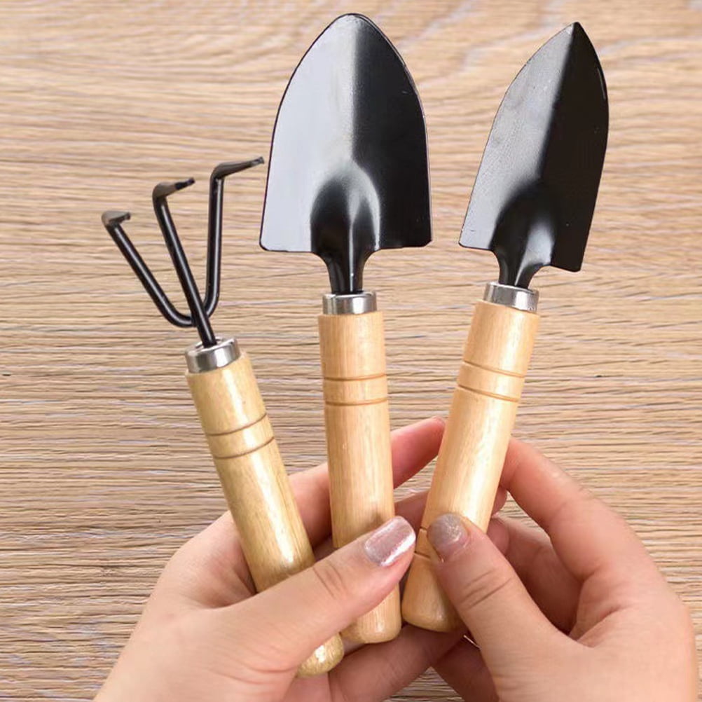 1 Set of Garden Tools Outdoor Gardening Hand Tools Garden Trowel Rake Garden Tool for Planting - Image 3