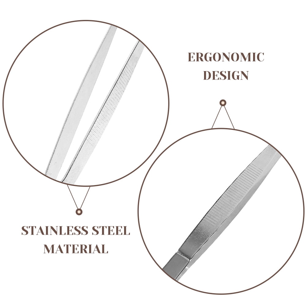 4Pcs Stainless Steel Planting Tweezers Compact and Reliable Garden Tool for Succulent Plants - Image 3