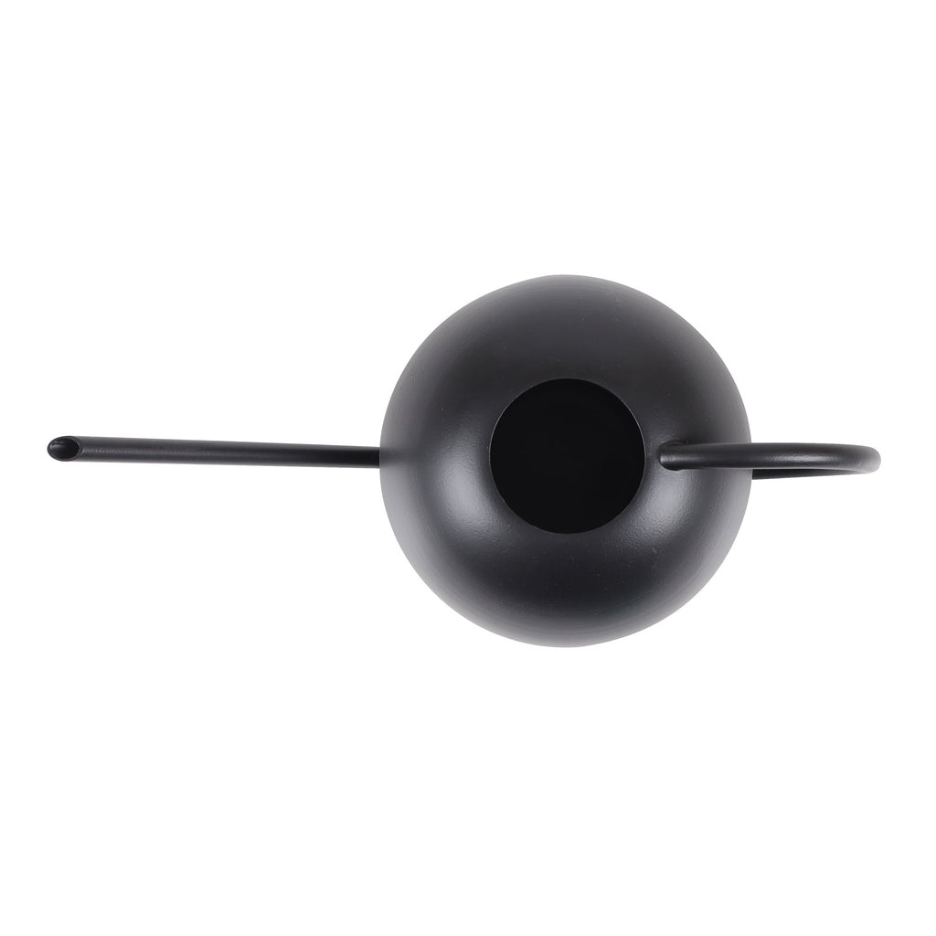 0.5-gal Metal Watering Can, Black - Image 5