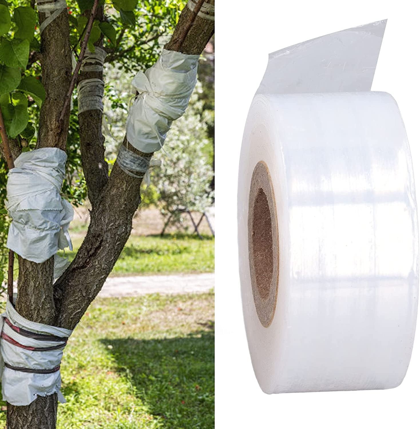 Parafilm Grafting Tape Nursery Sealing PVC Stretchable Resilient 29mm Width Garden Hand Tools - Image 4