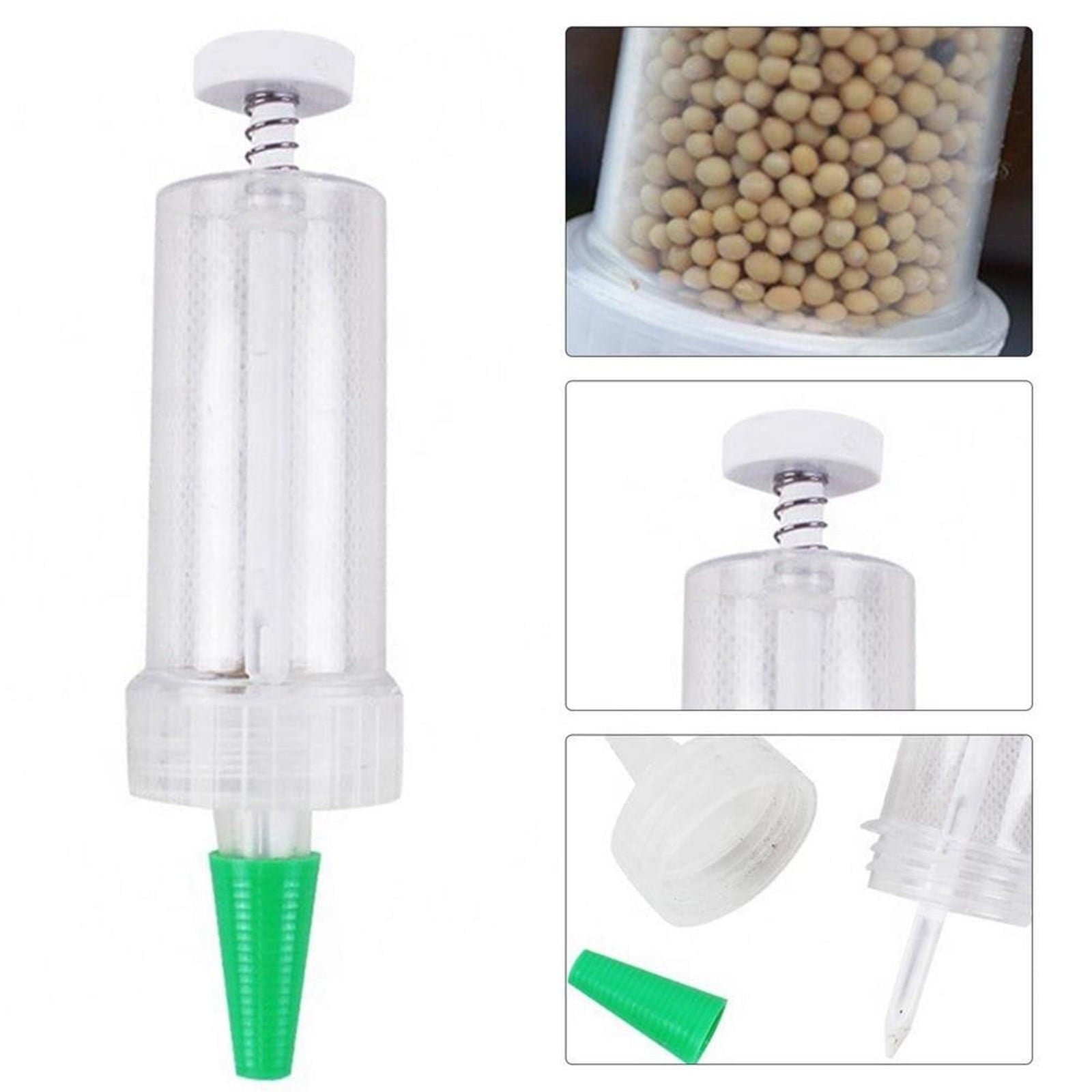 2 Packs Mini Seeder Dispenser Garden Planter Tool for Planting Seeds Efficient Sowing Germination Lightweight Portable Gardening Supplies fo - Image 5