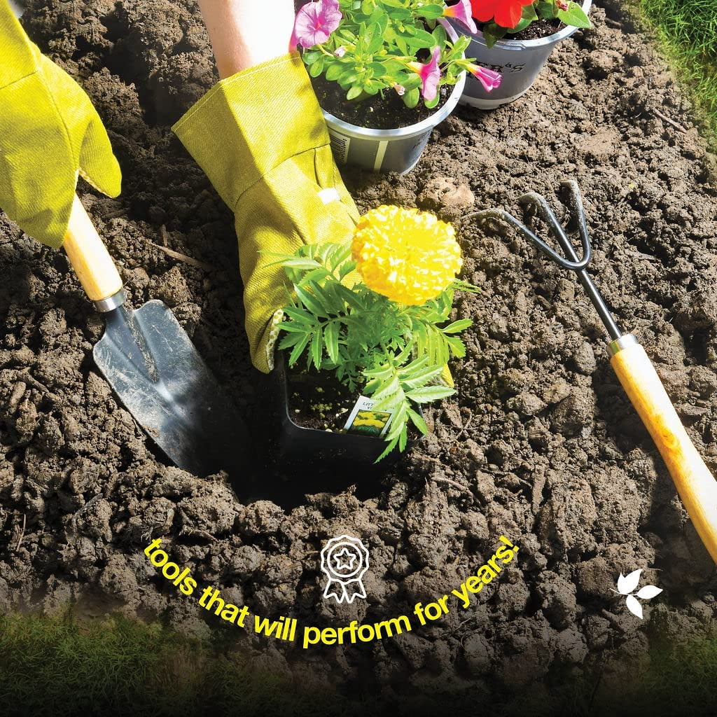 Garden Tool Set with Gloves Bag 10 Pieces - Image 2