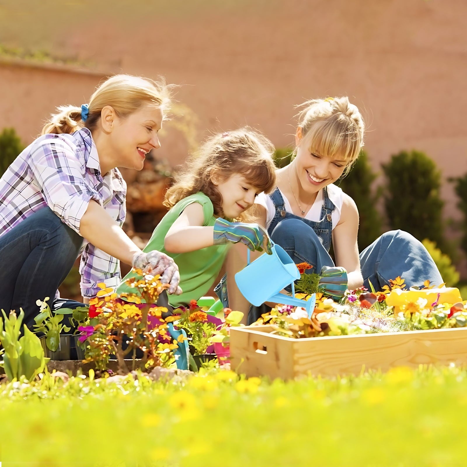 LHNFT Watering Can for Kids - Play Time or Practical Use - Childs Metal Watering Can - Small Water Can for Boys and Girls, Summer Perfect Gi - Image 4