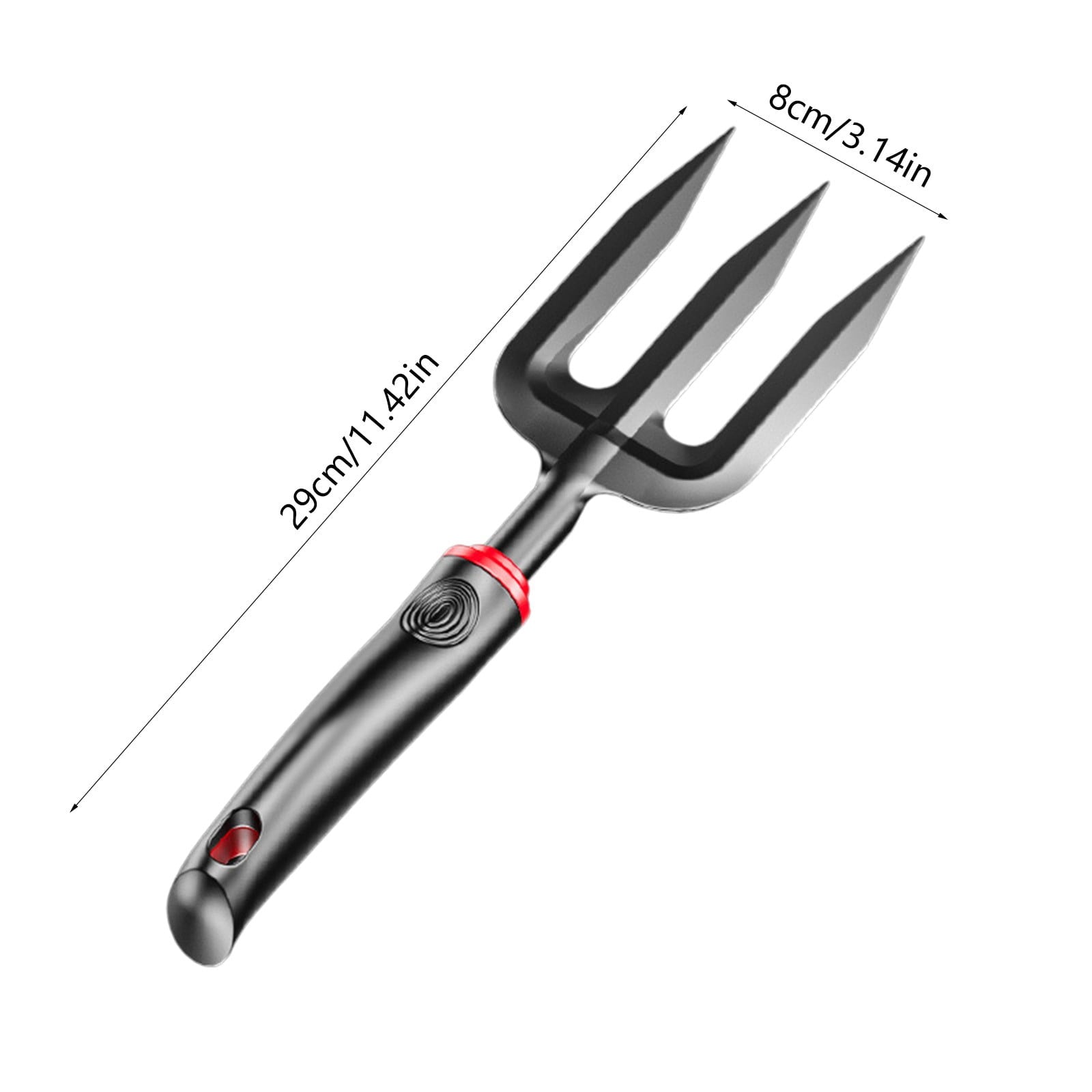 tools Horticultural Three Needle fork, Quenched Steel Household Flower Planting tool, Vegetable And Flower Planting F... - Image 2