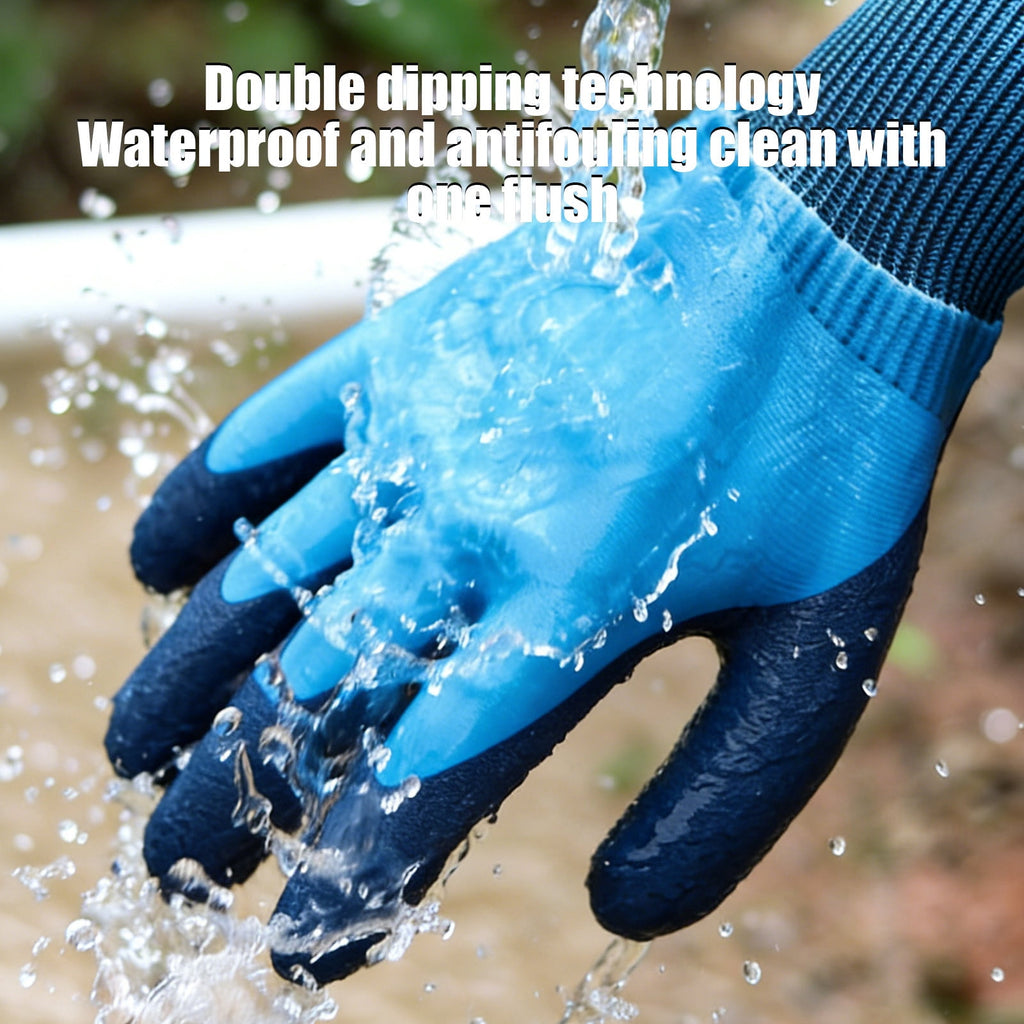 for Men,Heavy Duty Nitrile Garden ,Double Coated Work ,Cut Resistant, Puncture Proof,Water Resistant,Touch Screen (1P... - Image 5