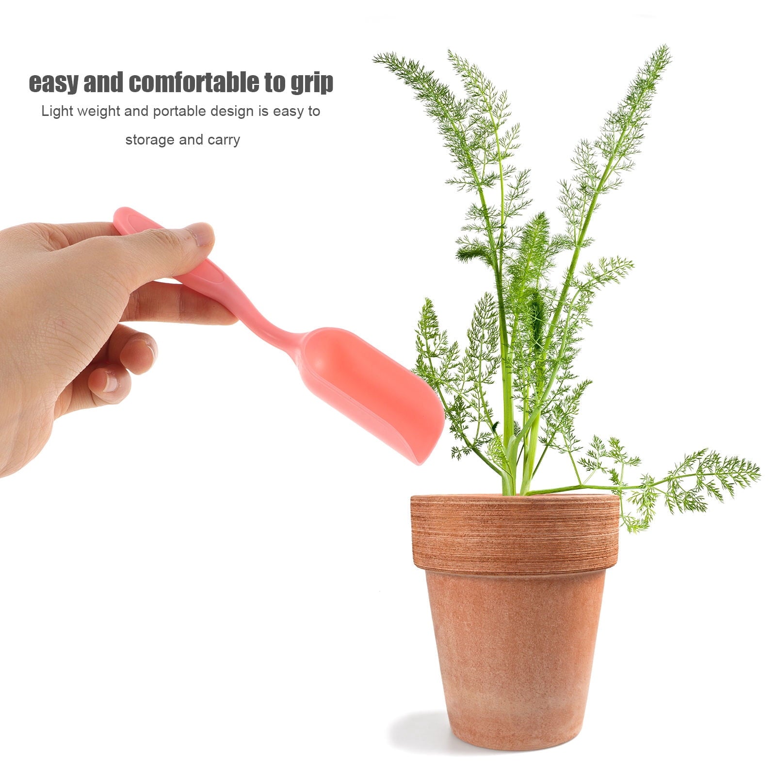y 20Pcs Garden Hand Trowel Plastic Portable Planting Tool for Easy Use - Image 3