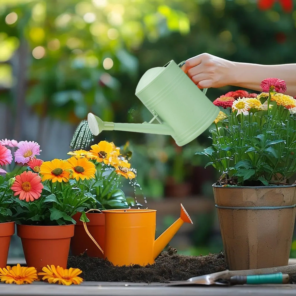 Large Watering Can For 2 Gallon Outdoor Indoor Garden Watering Pot With Long Spout Lightweight Durable Jug For Flower... - Image 5
